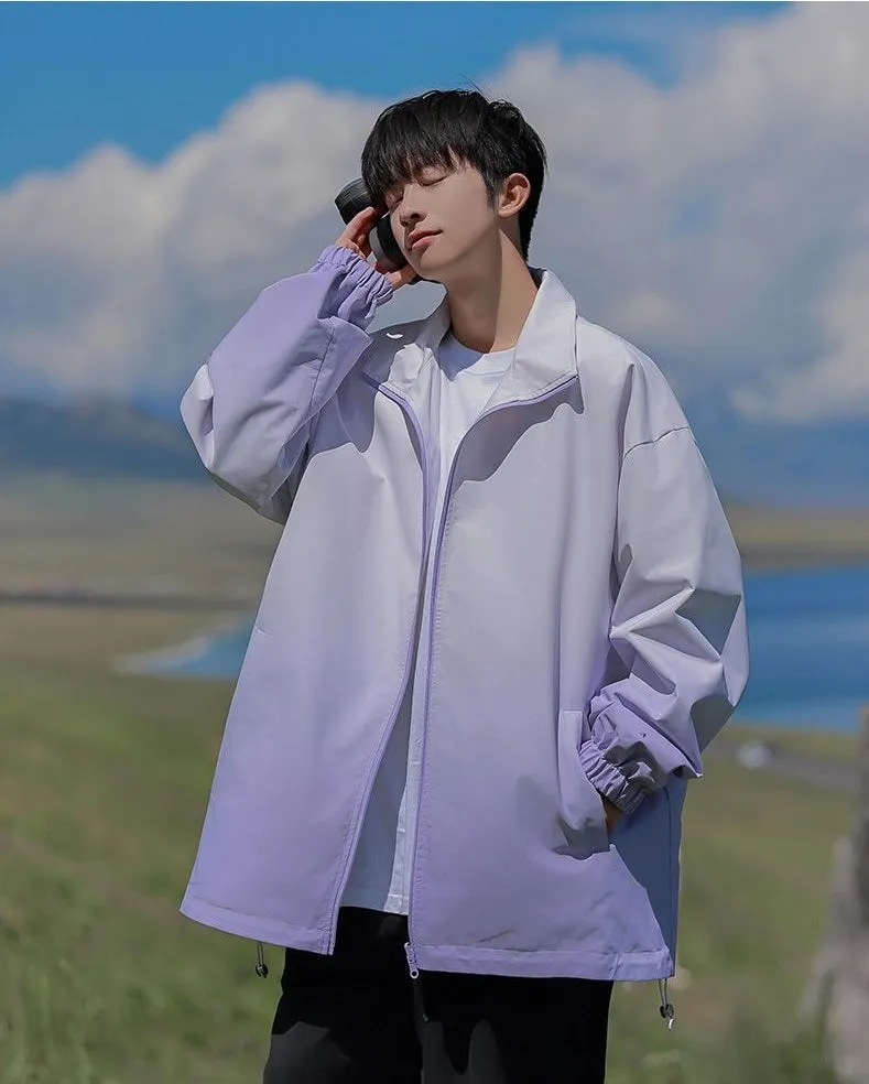 Easy-to-clean Raincoat with Drawstring Hem for Relaxed Fit