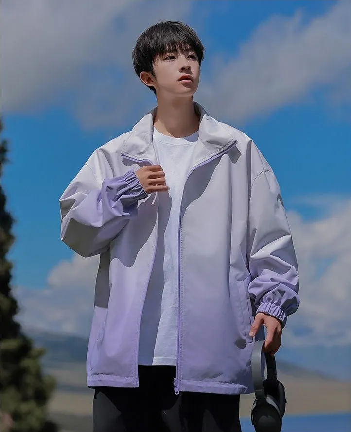 Easy-to-clean Raincoat with Drawstring Hem for Relaxed Fit
