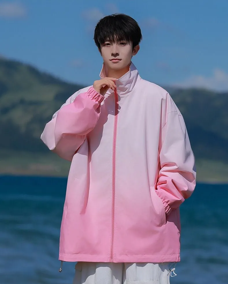 Easy-to-clean Raincoat with Drawstring Hem for Relaxed Fit
