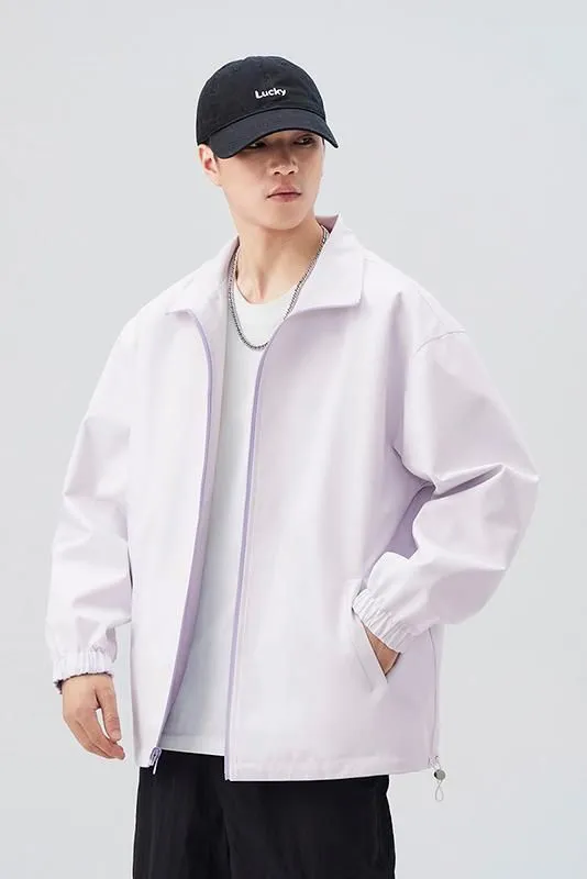 Easy-to-clean Raincoat with Drawstring Hem for Relaxed Fit