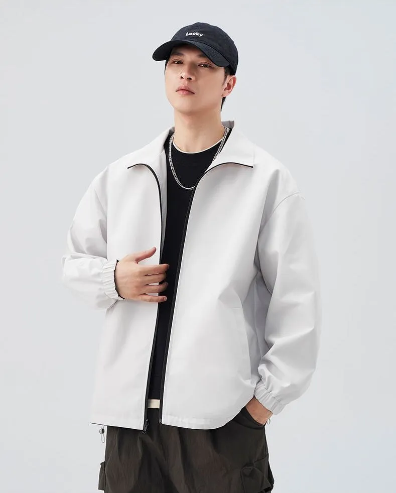 Easy-to-clean Raincoat with Drawstring Hem for Relaxed Fit