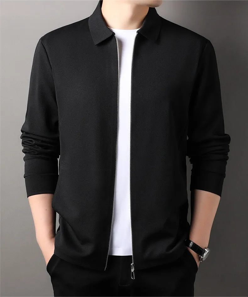 Easy-to-clean Stain-resistant Men's Sport Jacket for Casual Wear