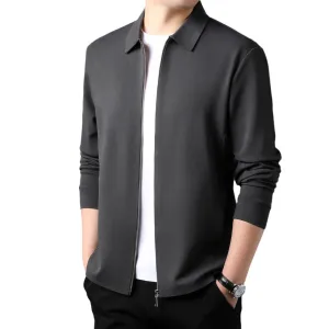 Easy-to-clean Stain-resistant Men's Sport Jacket for Casual Wear