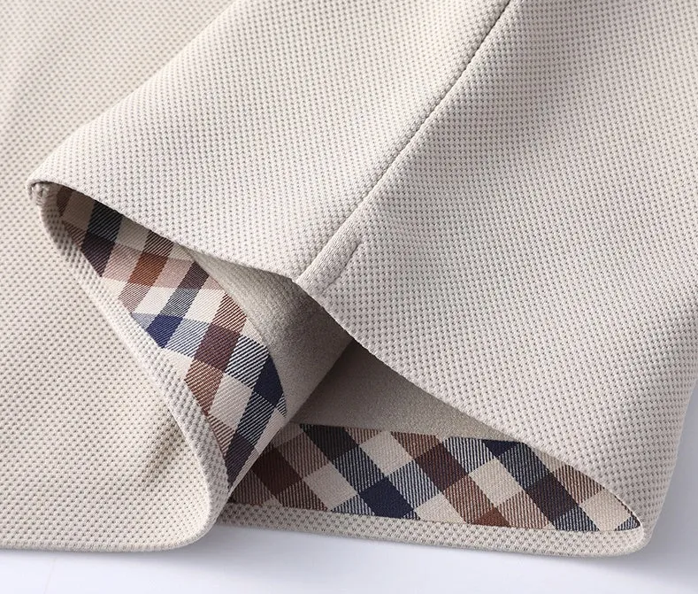 Easy-to-clean Stain-resistant Men's Sport Jacket for Casual Wear