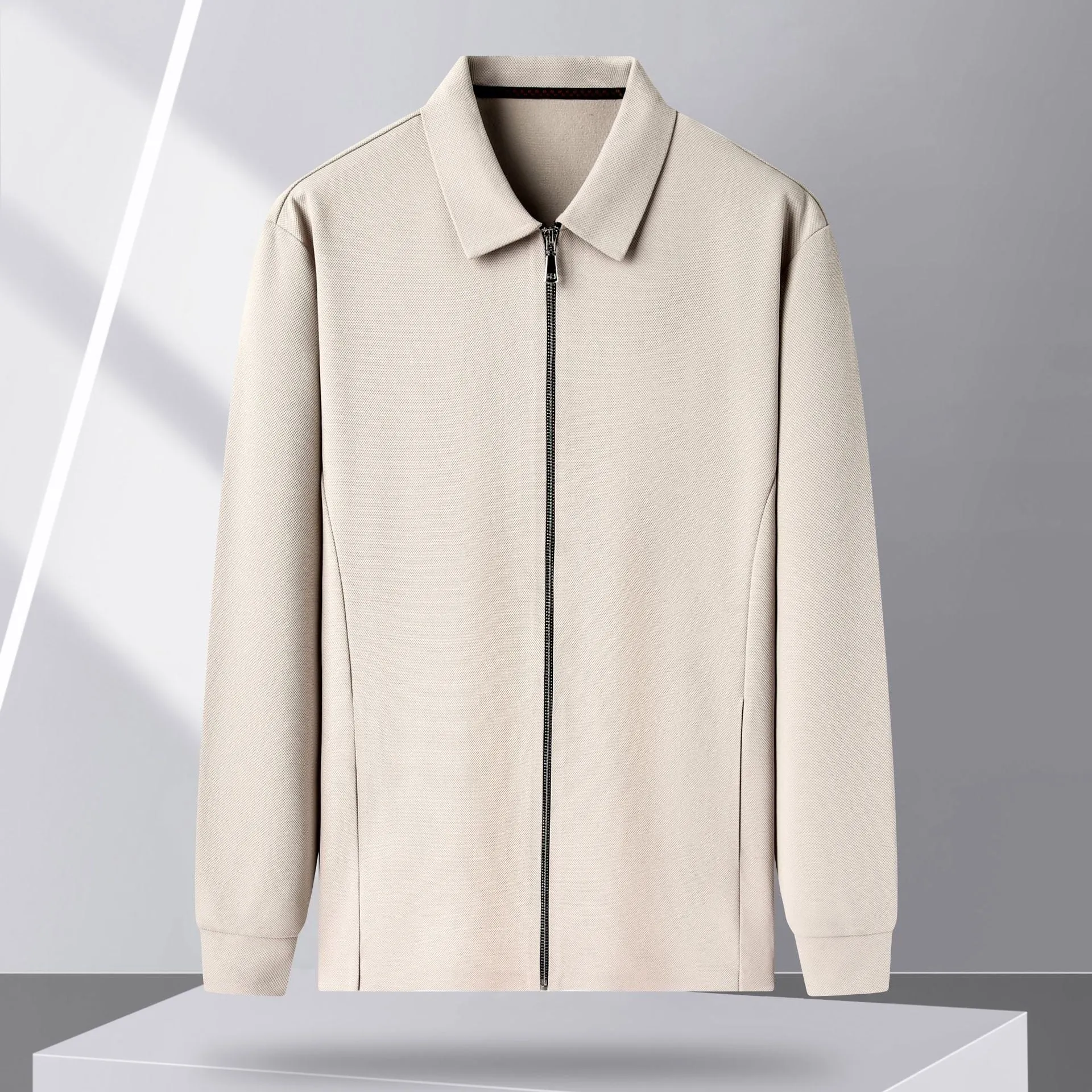 Easy-to-clean Stain-resistant Men's Sport Jacket for Casual Wear