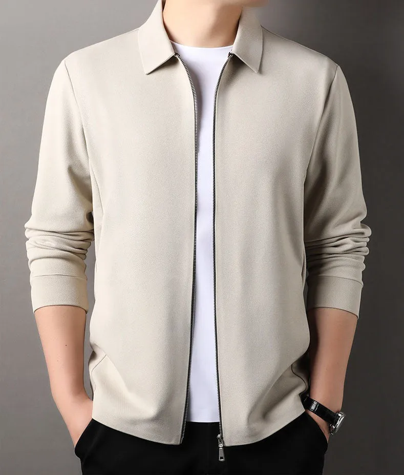 Easy-to-clean Stain-resistant Men's Sport Jacket for Casual Wear