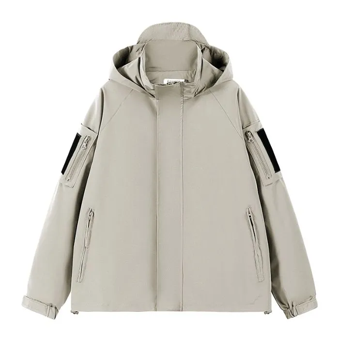 Easy-to-clean Windproof Rain Coat for Outdoor Adventures