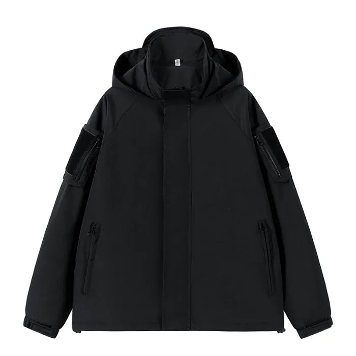 Easy-to-clean Windproof Rain Coat for Outdoor Adventures