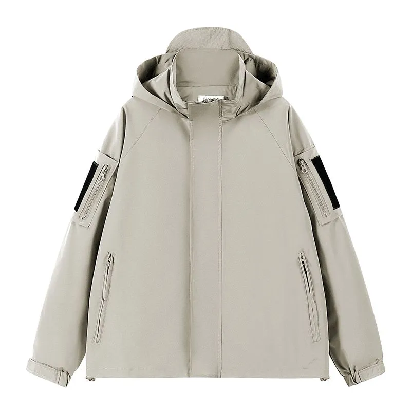 Easy-to-clean Windproof Rain Coat for Outdoor Adventures