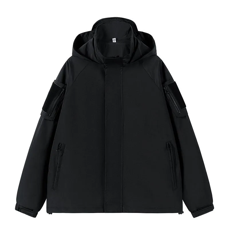 Easy-to-clean Windproof Rain Coat for Outdoor Adventures