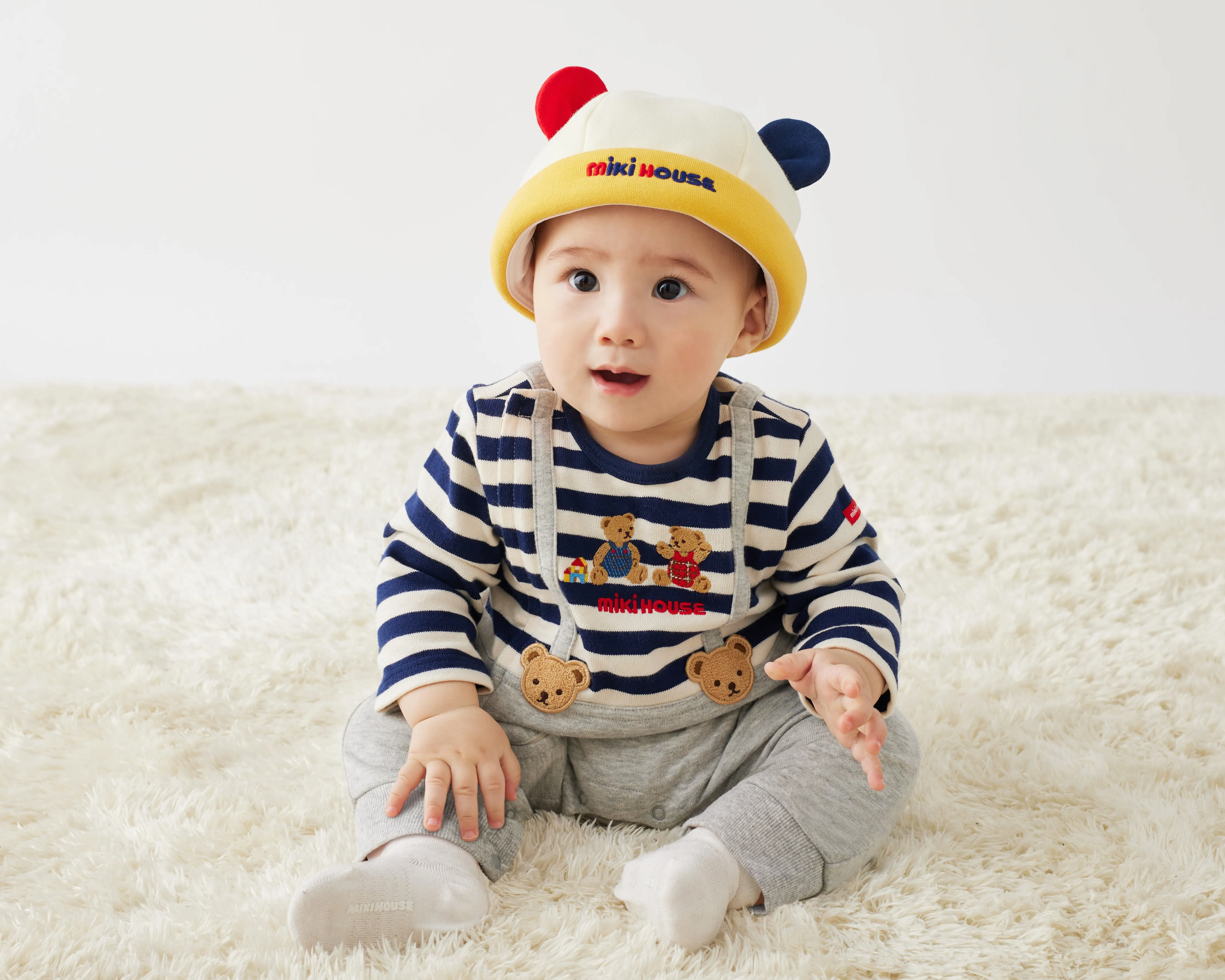 Easy Zip Stripe Coverall
