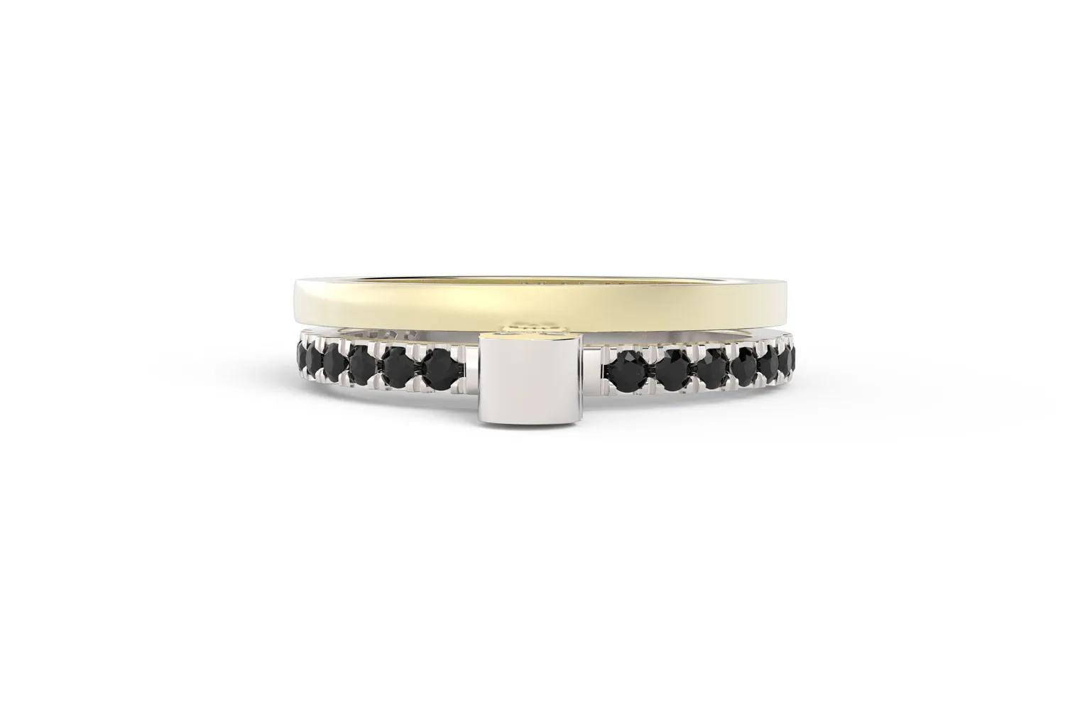 EDGE Ring Stack - Mix Metal