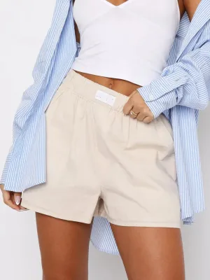 Elastic Waist Shorts
