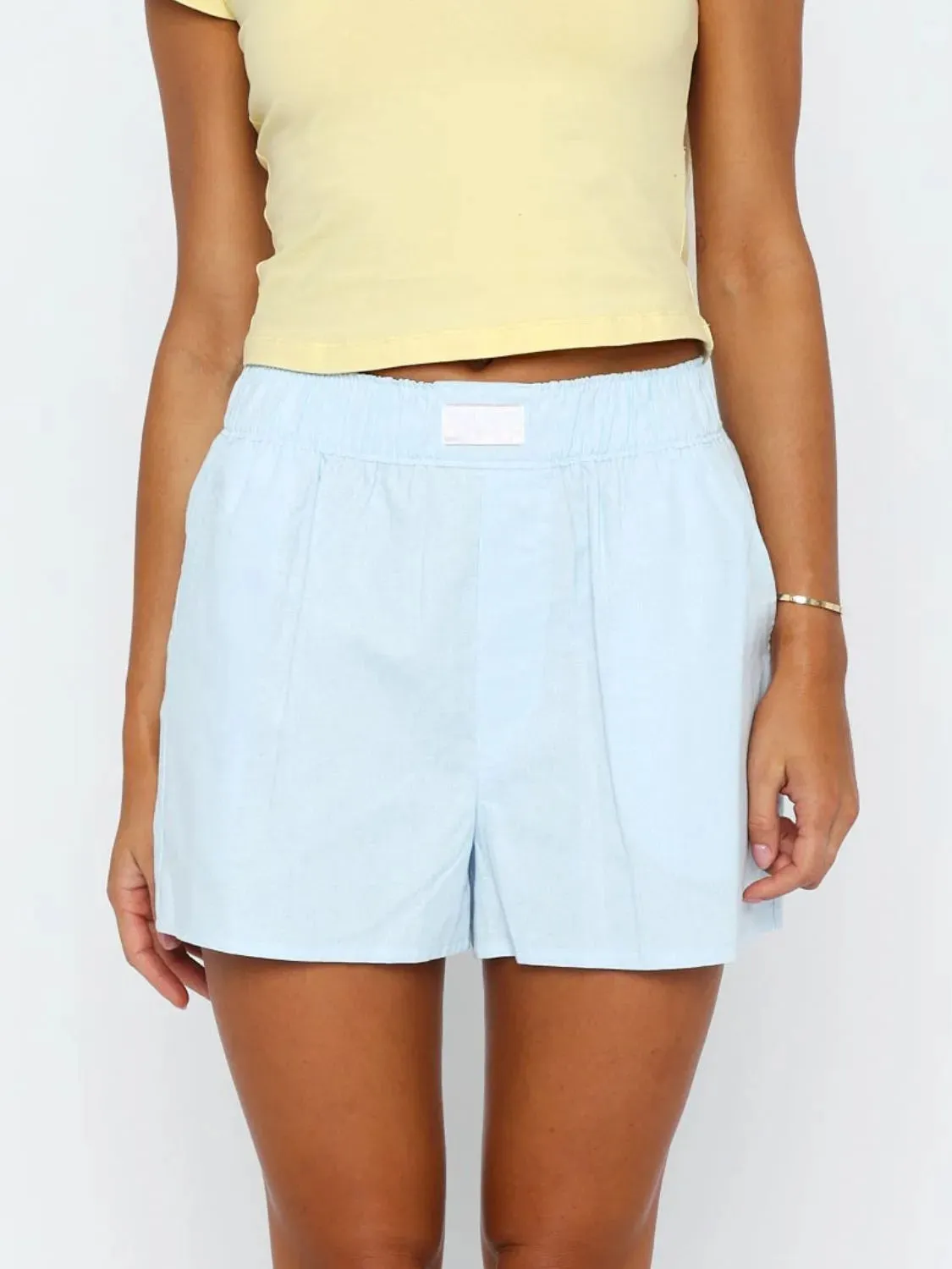 Elastic Waist Shorts