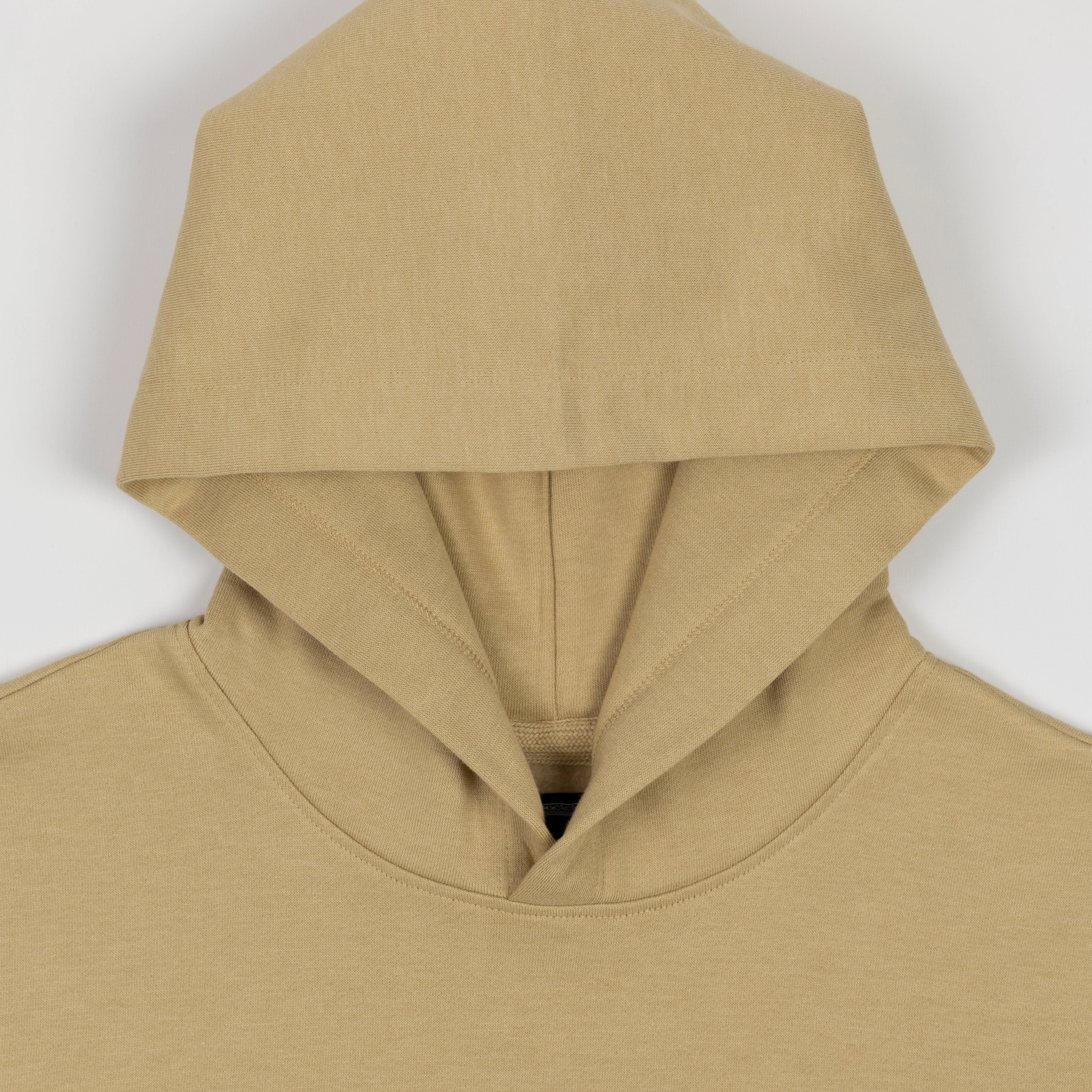 Embroidered Back Hoodie - Pale Khaki / Celestial