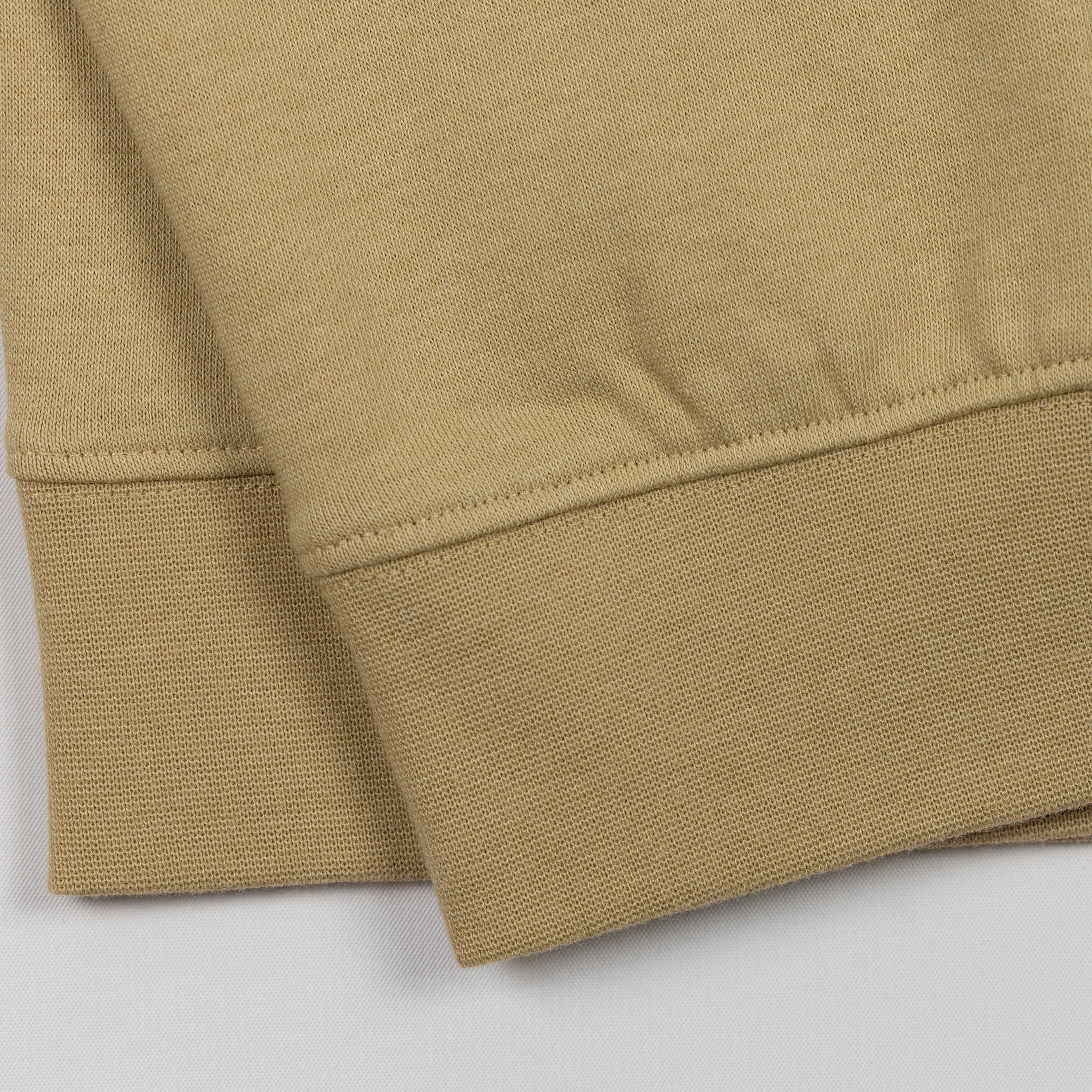 Embroidered Back Hoodie - Pale Khaki / Celestial