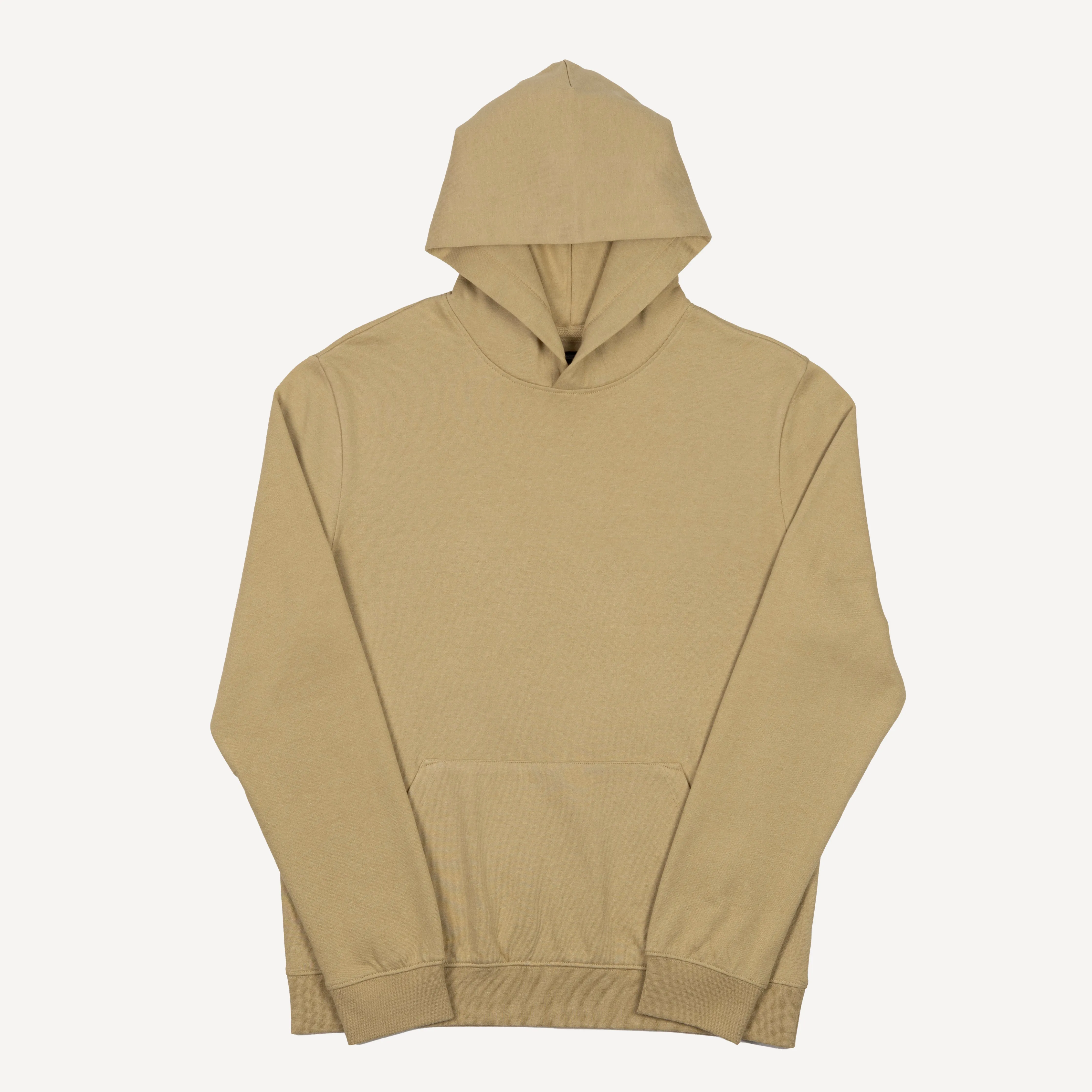 Embroidered Back Hoodie - Pale Khaki / Celestial