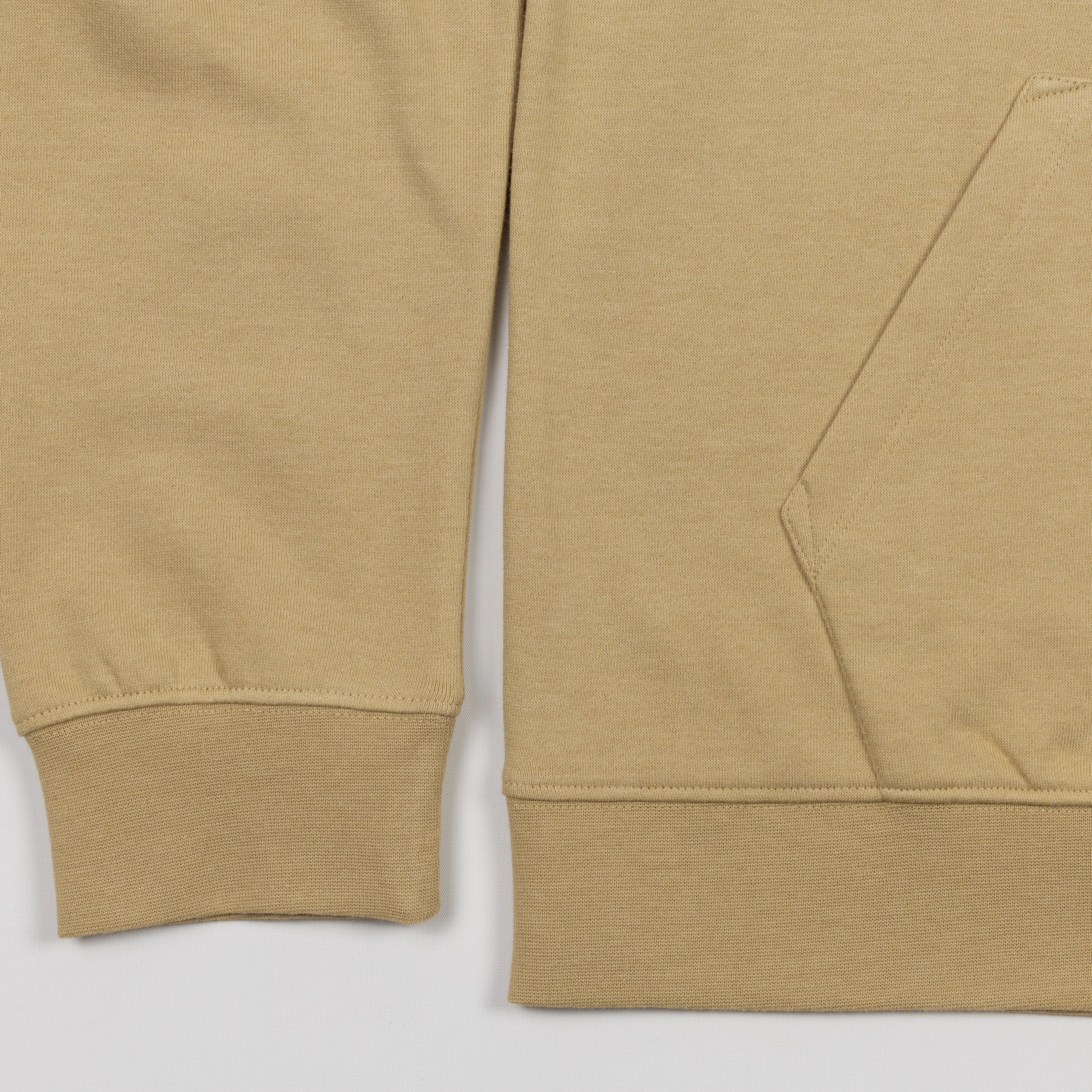 Embroidered Back Hoodie - Pale Khaki / Celestial