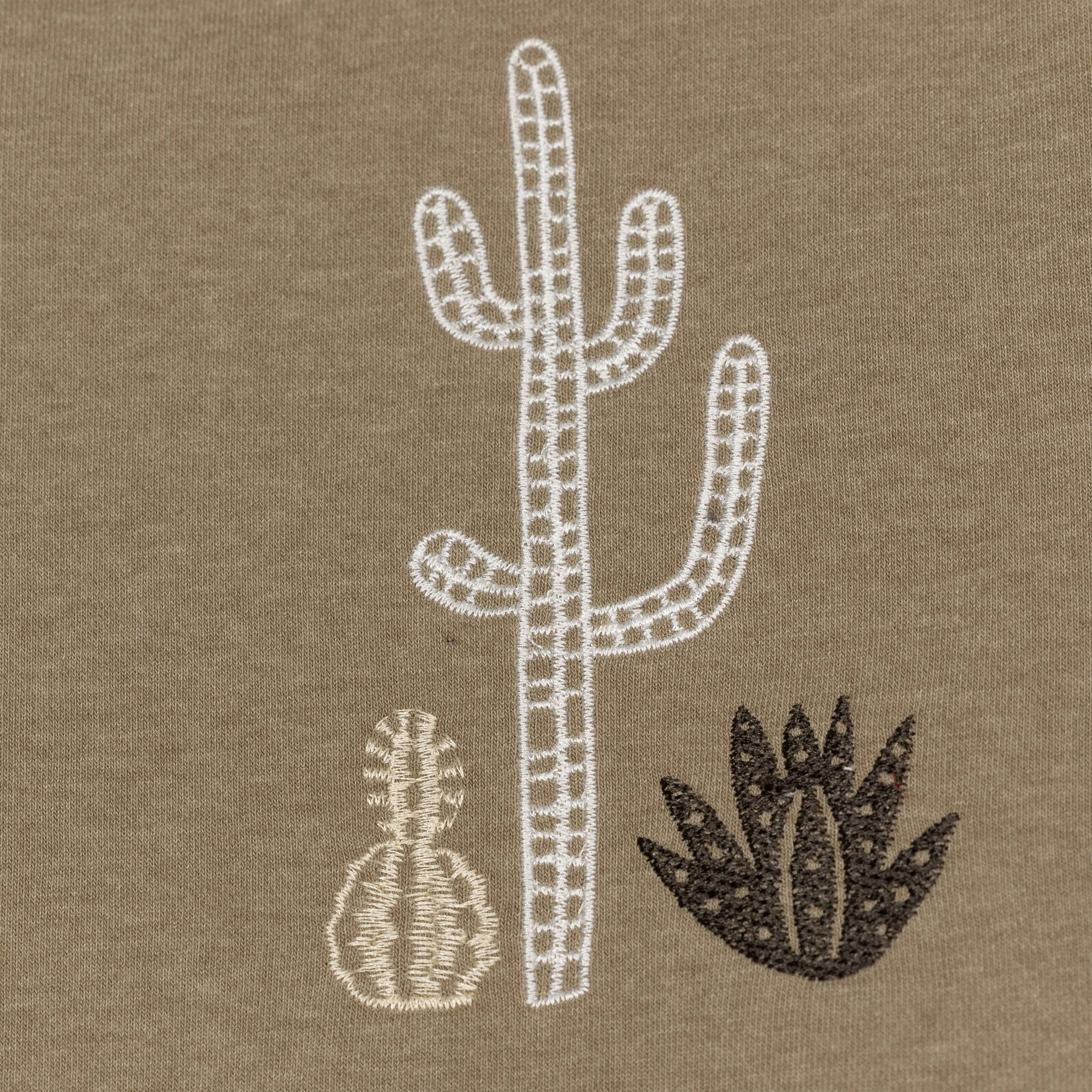 Embroidered Front Sweatshirt  - Elm / Cactus