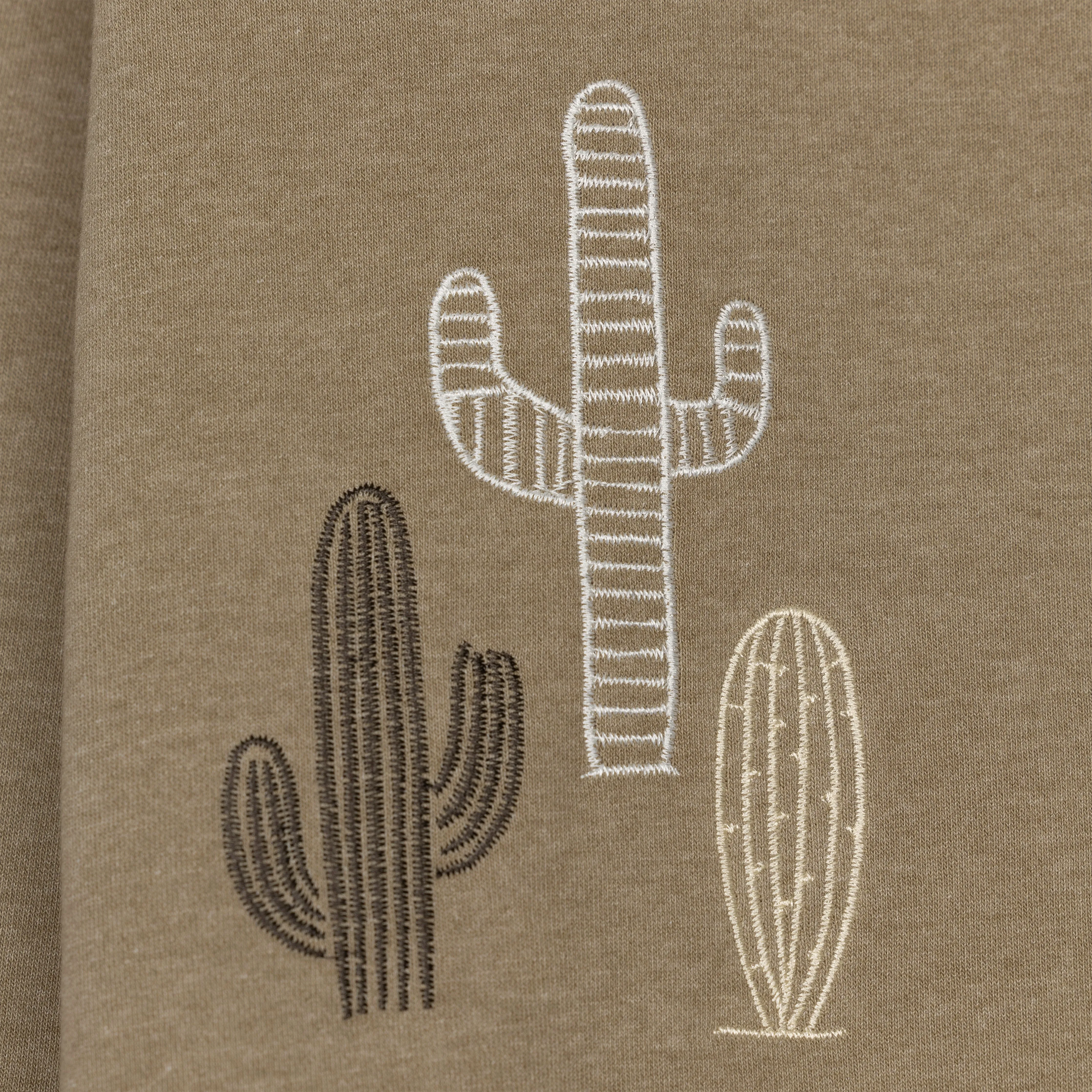 Embroidered Front Sweatshirt  - Elm / Cactus