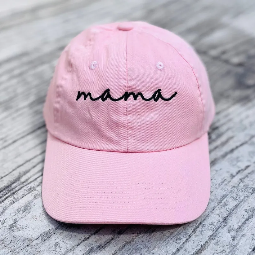 Embroidered Mama Hat