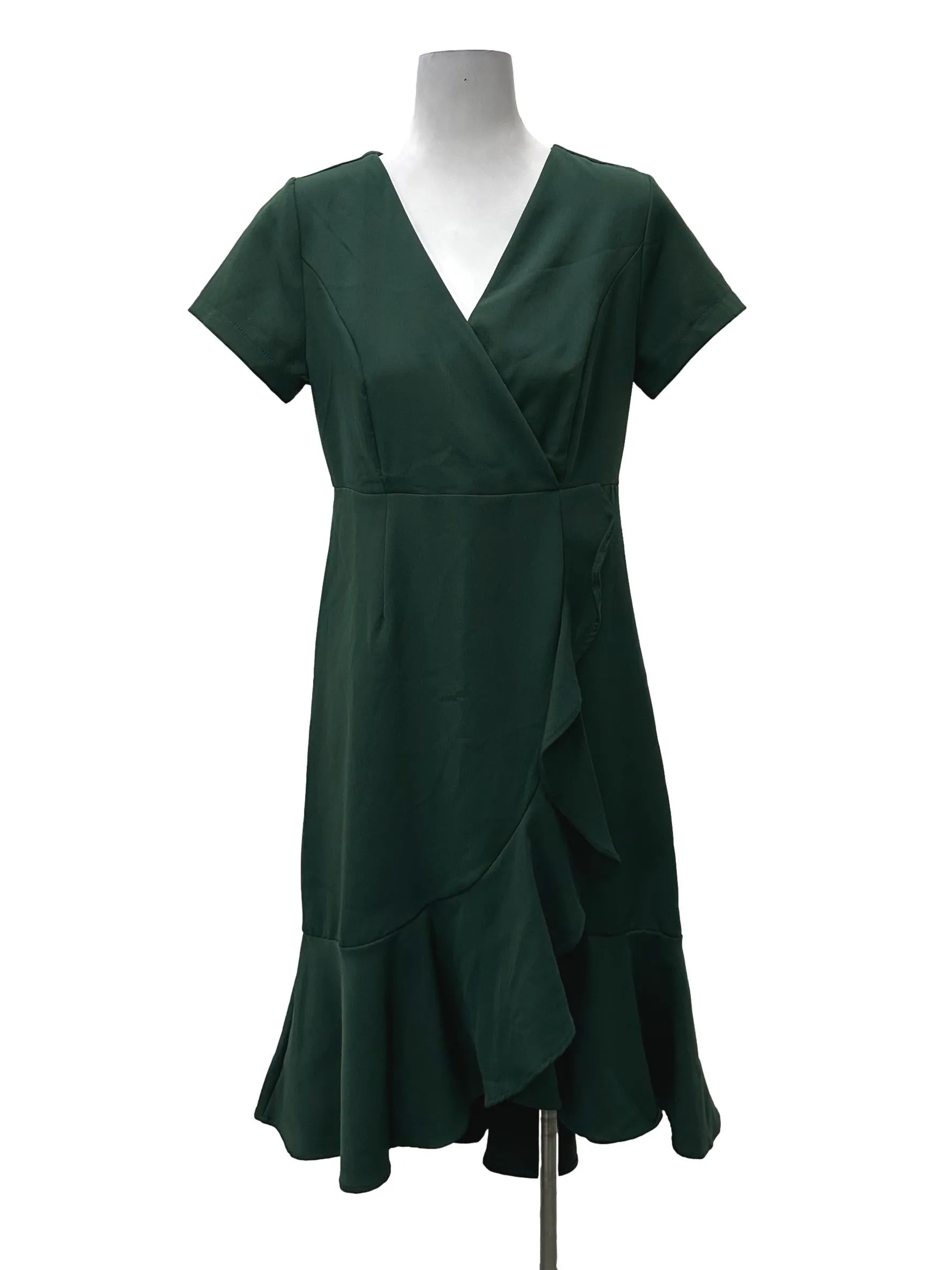 Emerald V Layered Dress