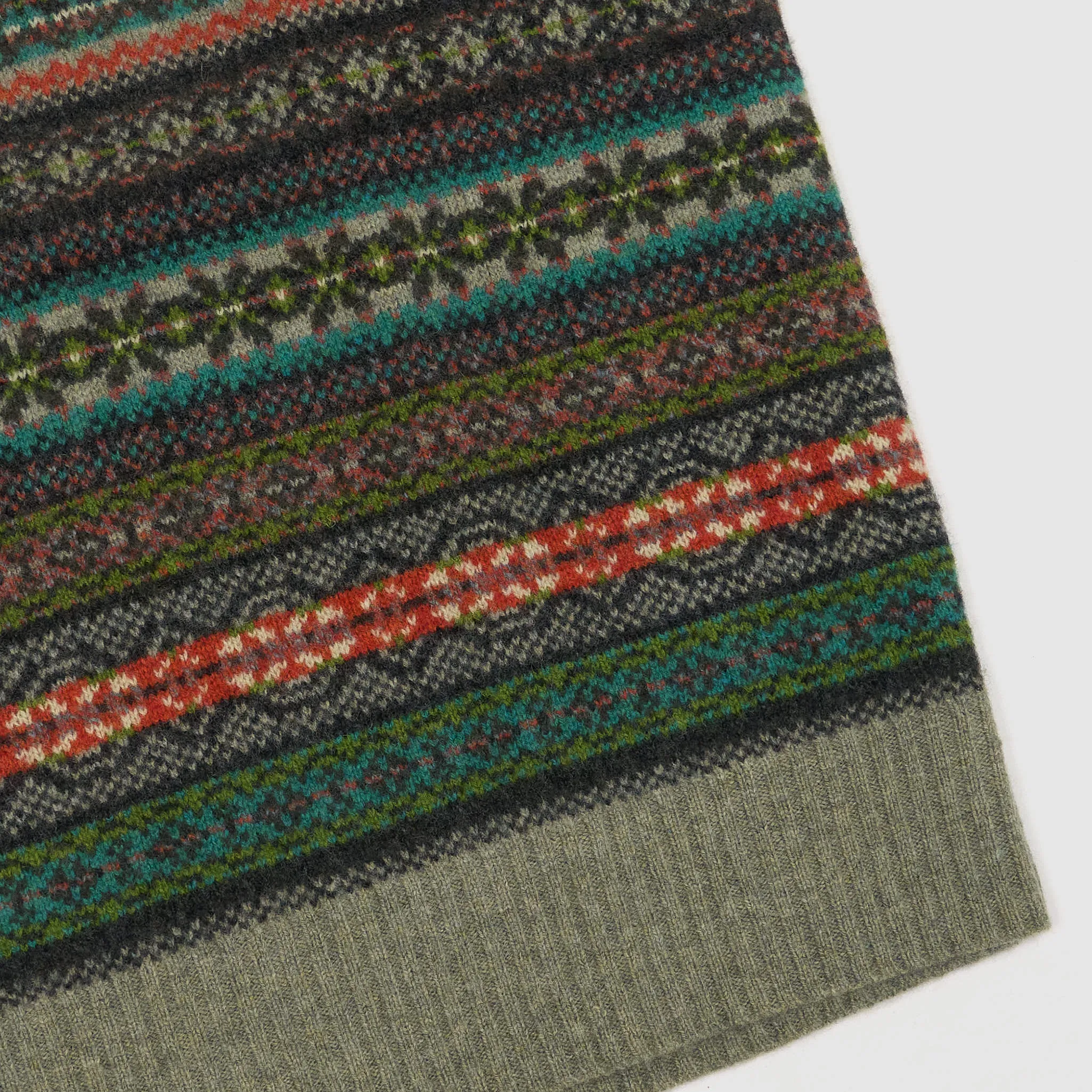 Eribé Knitwear Wool Fair-Isle Vest Sleeveless Pullover