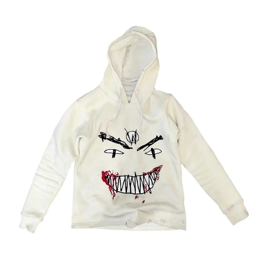 Evil Hearts Club Monster Face Hoodie