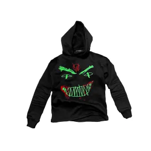 Evil Hearts Club Monster Face Hoodie