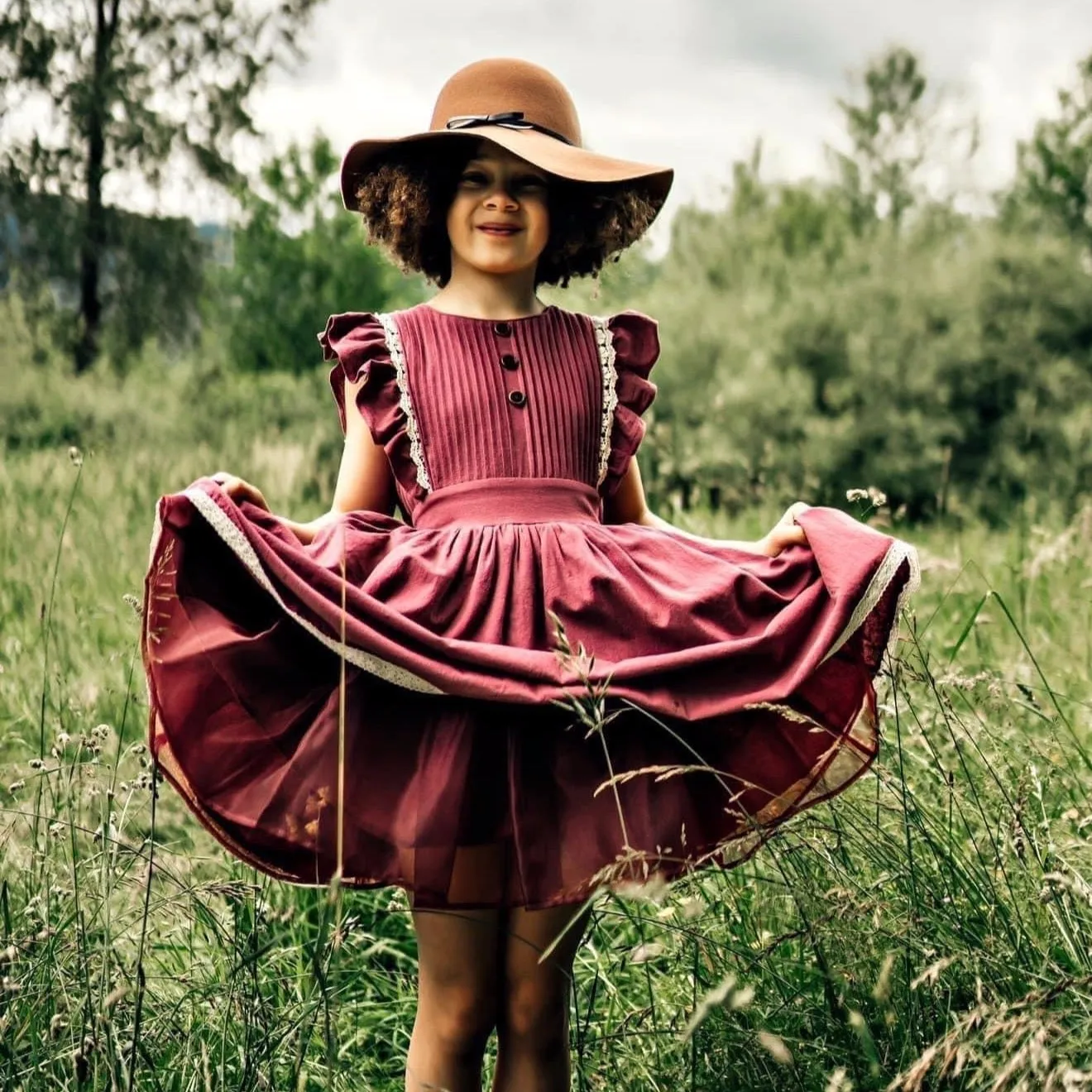 Fall Norah BURGUNDY size 8