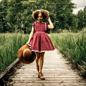 Fall Norah BURGUNDY size 8