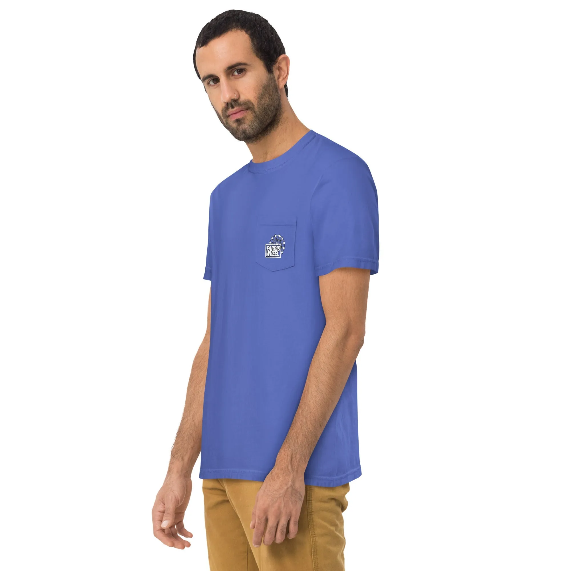 Farris Wheel Unisex Pocket T-shirt