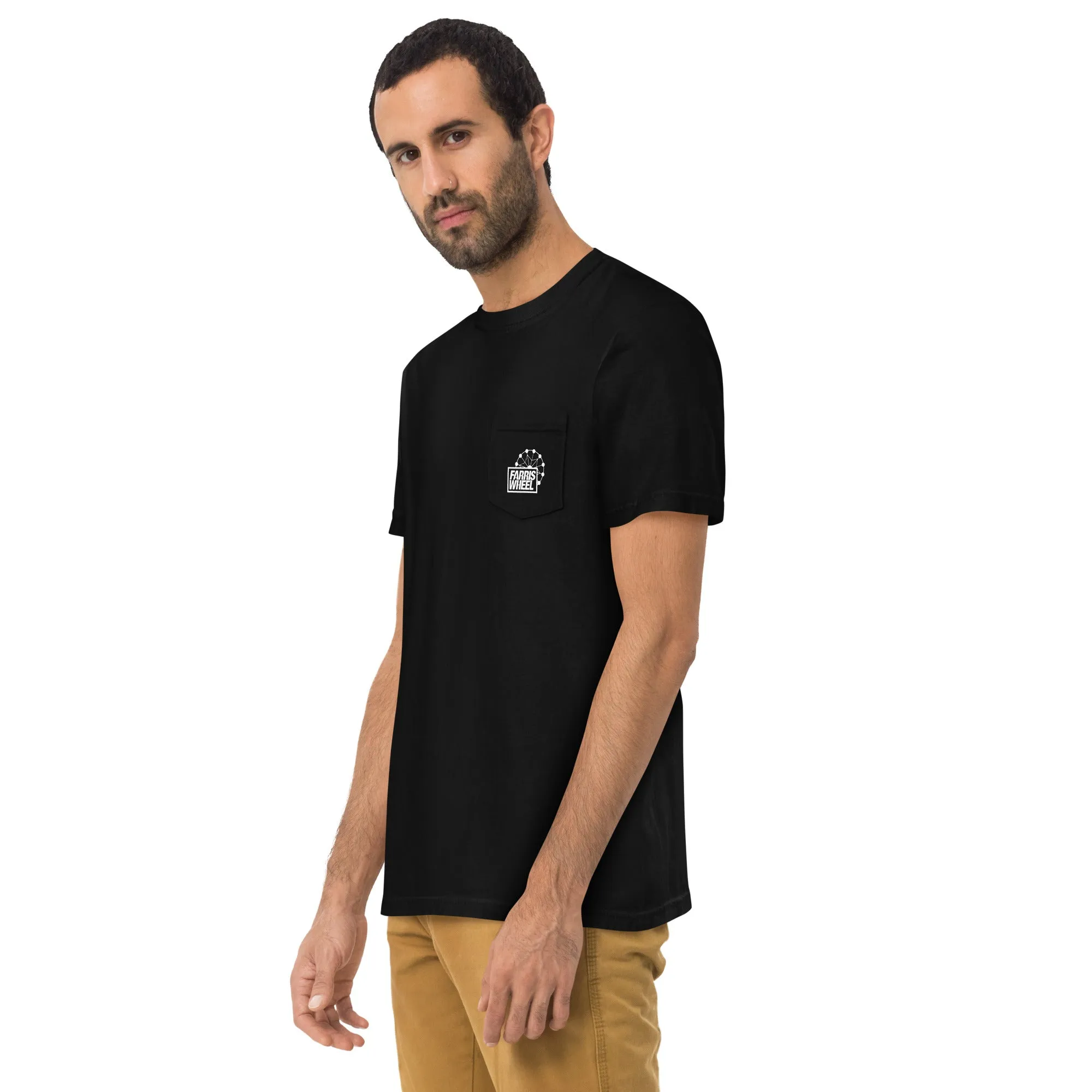 Farris Wheel Unisex Pocket T-shirt