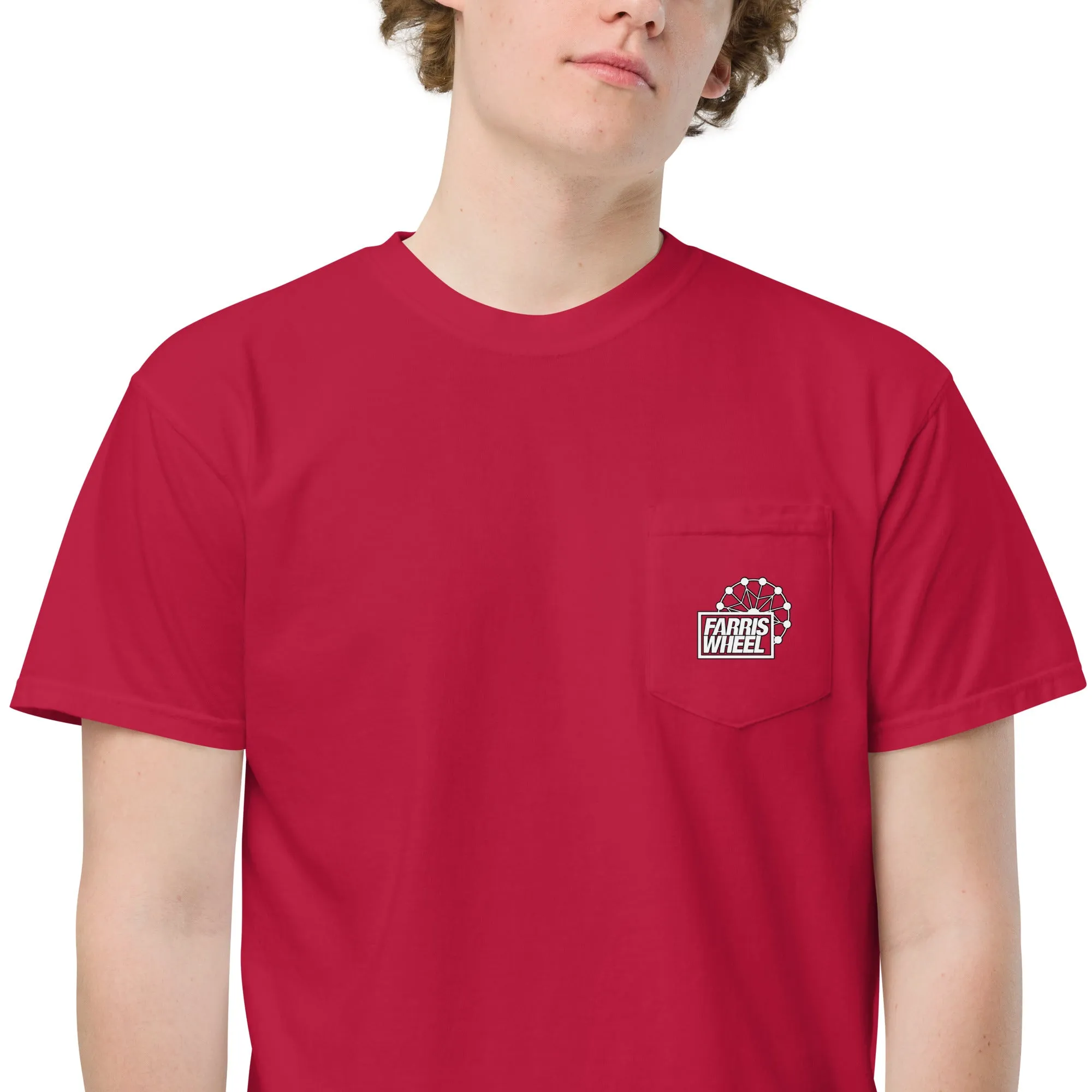 Farris Wheel Unisex Pocket T-shirt