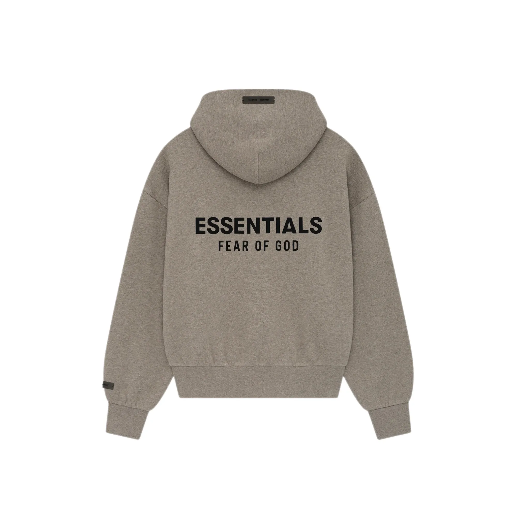 Fear of God ESSENTIALS Mens Classic Fit Fleece Zip Up Hoodie