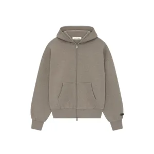 Fear of God ESSENTIALS Mens Classic Fit Fleece Zip Up Hoodie