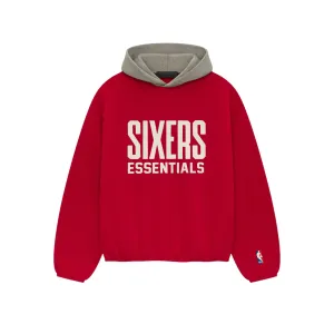Fear of God ESSENTIALS x NBA Mens Philadelphia 76ers Hoodie