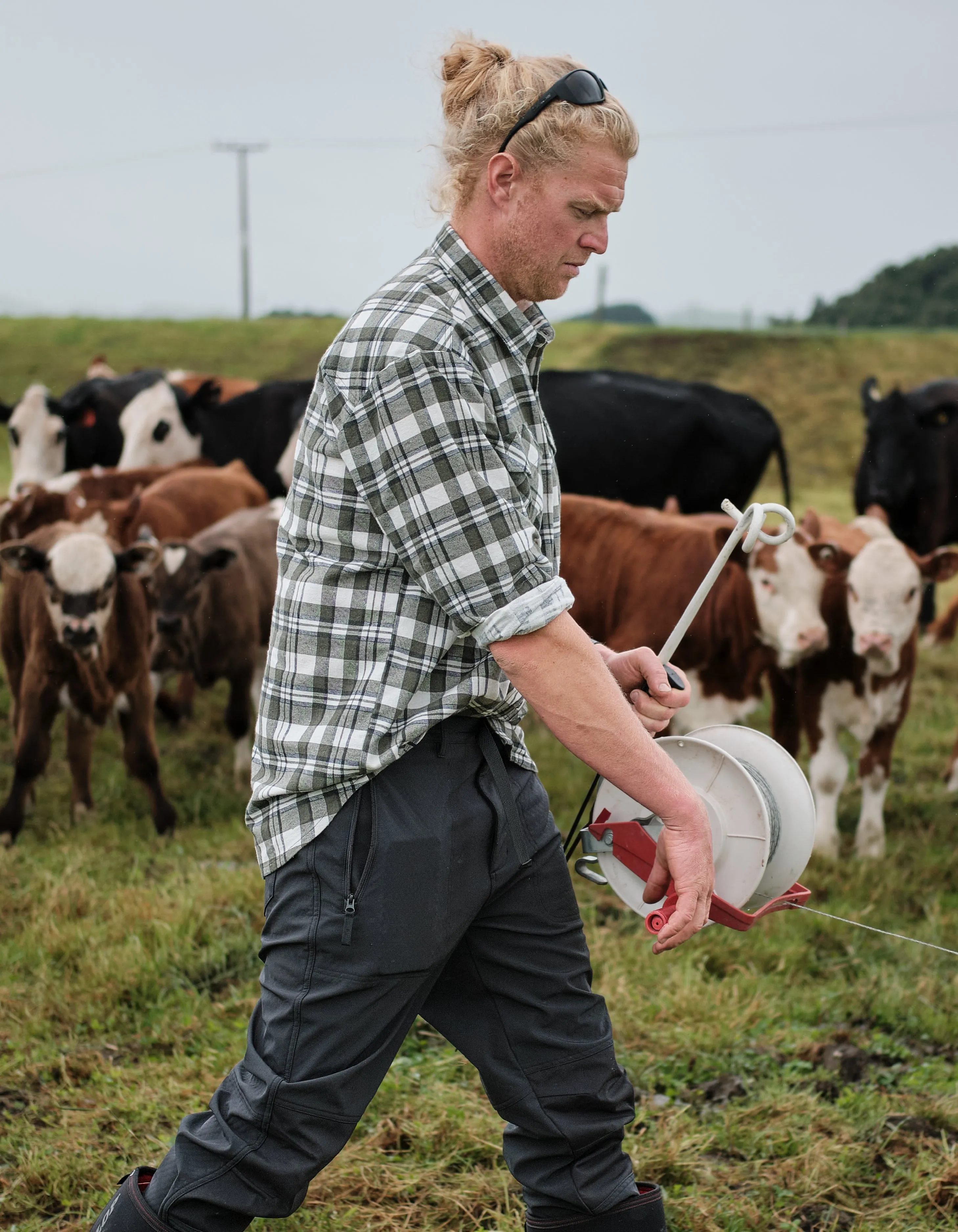 Field Shirt Open Front Ginger