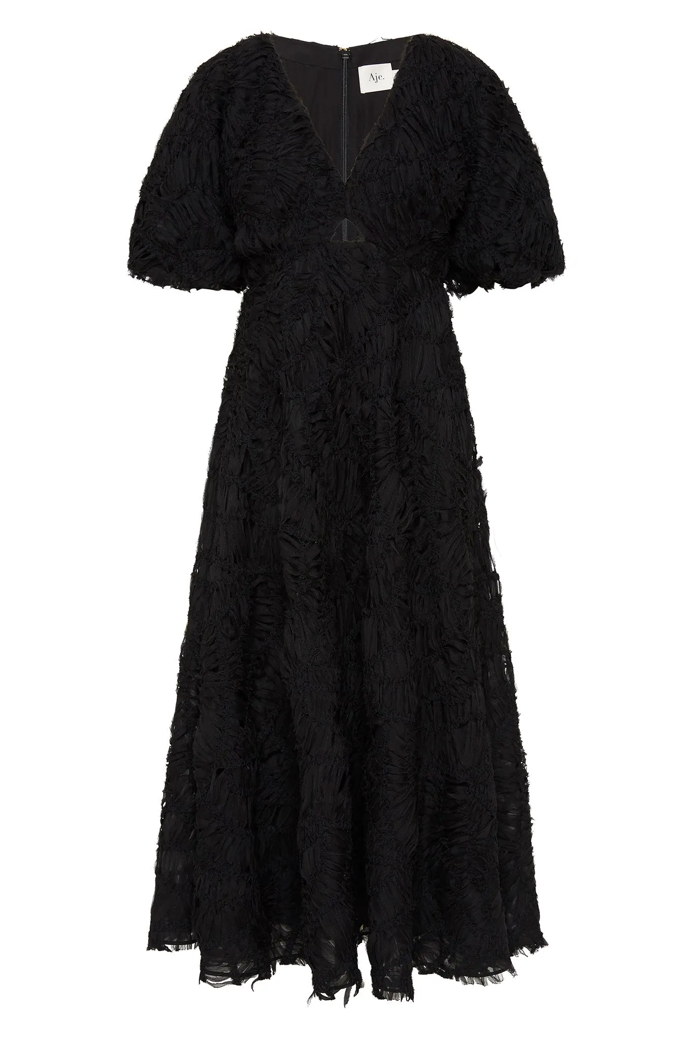 Florential Text Midi Dress