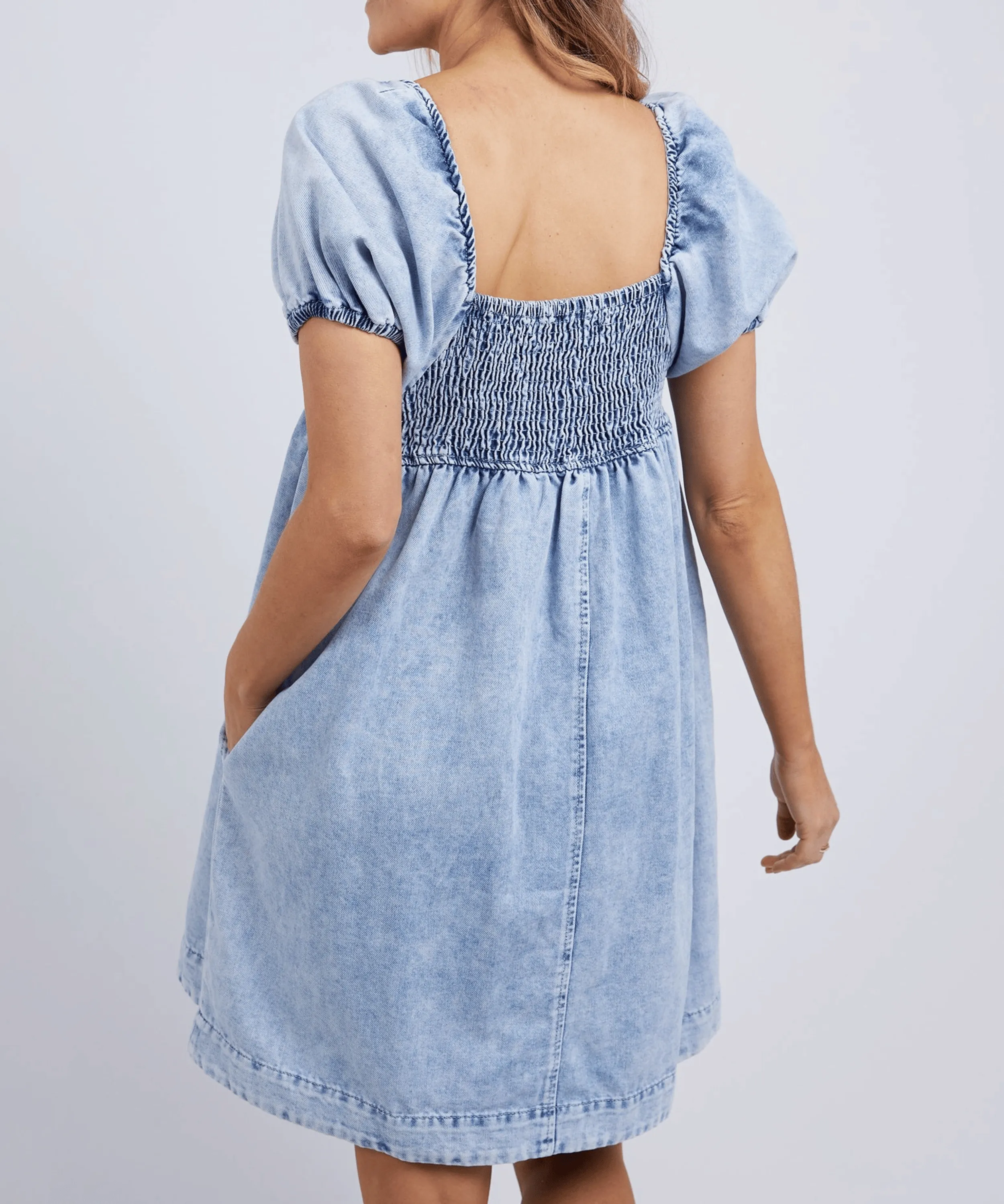 Foxwood Jade Textured Dress