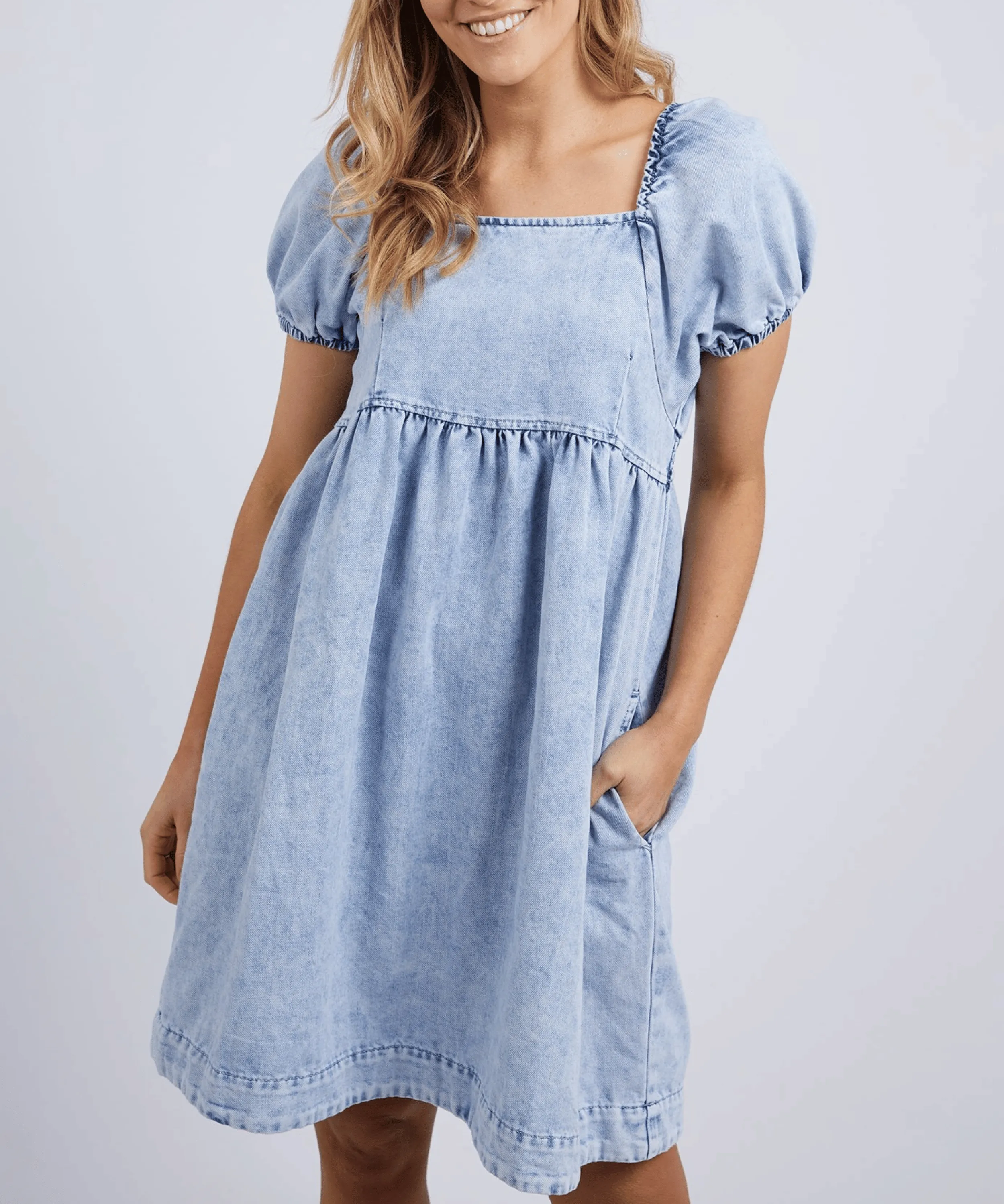 Foxwood Jade Textured Dress