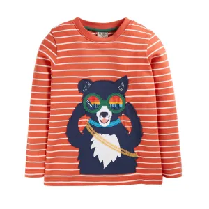 Frugi Discovery T-Shirt Stripe Dog