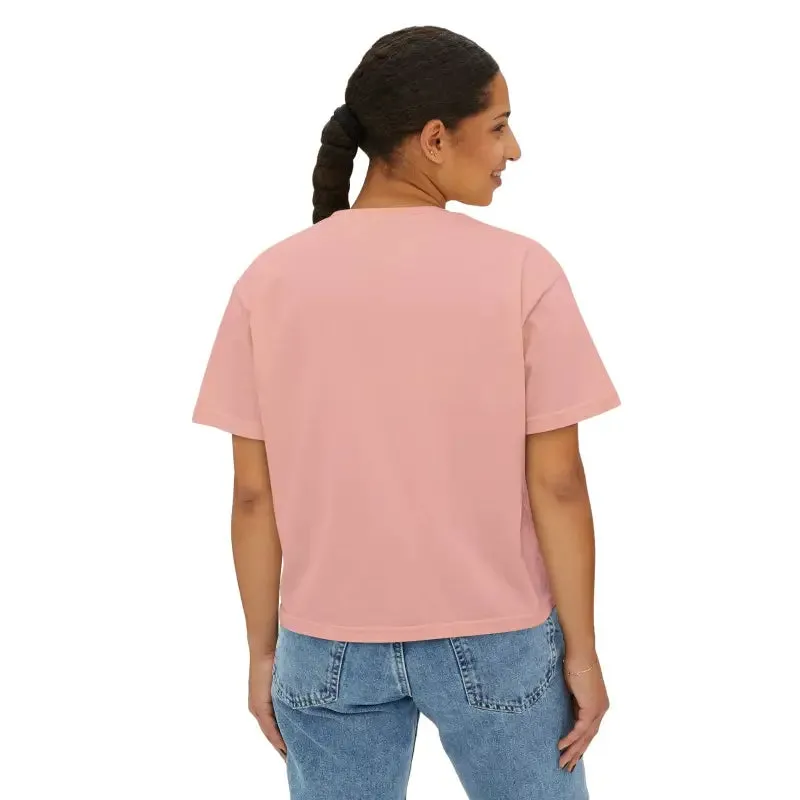 Fun Muscle Tee with Flowy Rolled Cuffs and Love Birds