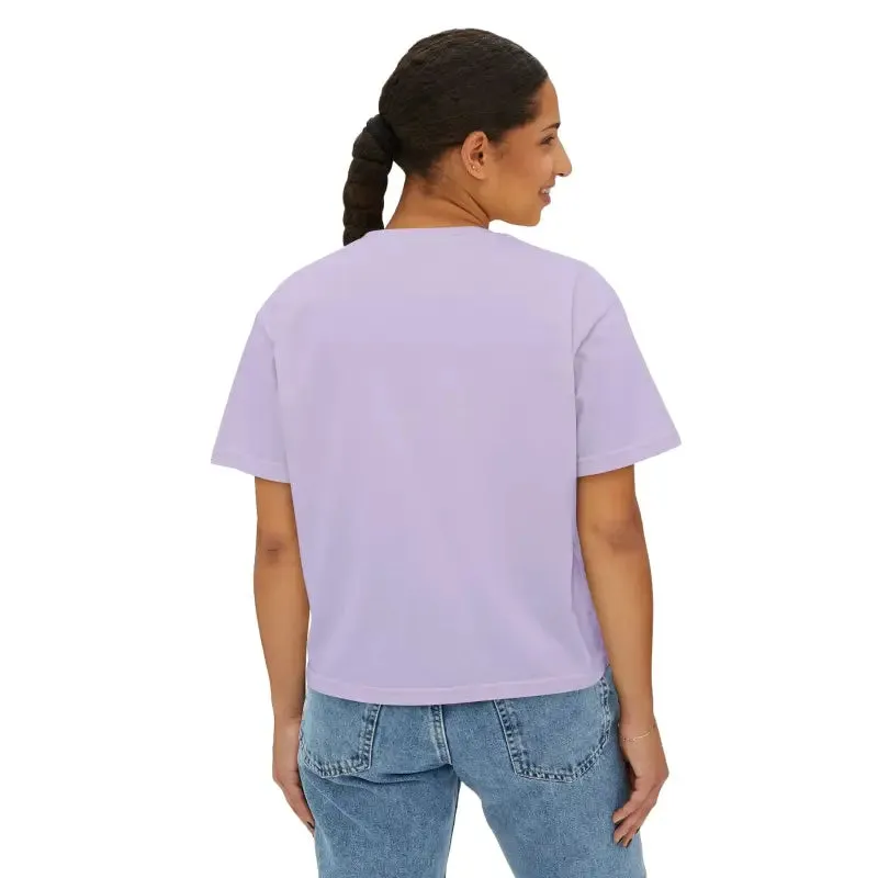 Fun Muscle Tee with Flowy Rolled Cuffs and Love Birds