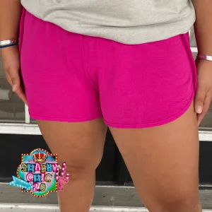 Fuschia Shorts