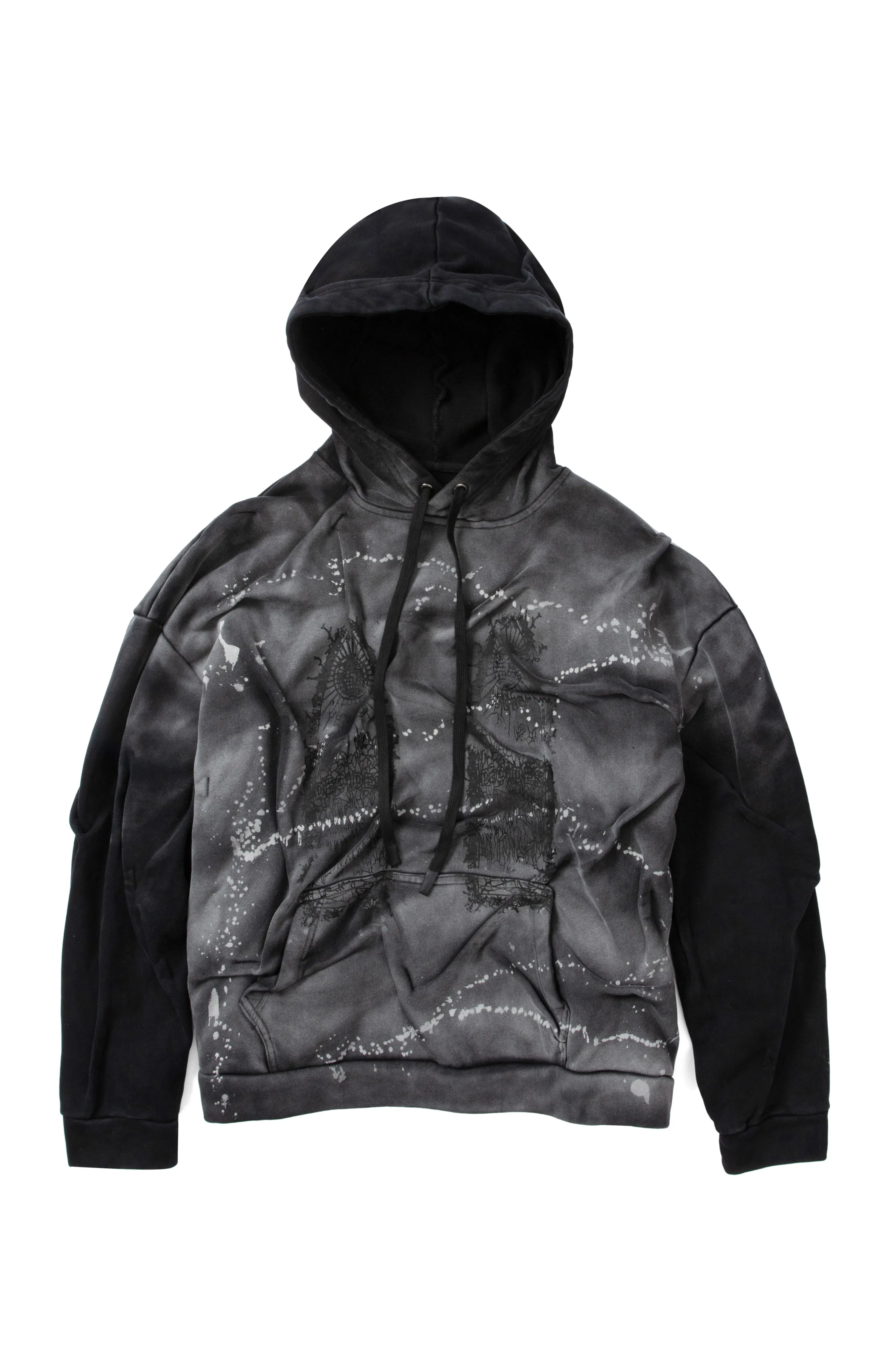 GATHERED THORN WINDOW HOODIE