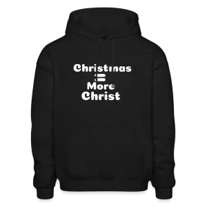 Gildan Heavy Blend Adult Hoodie with a message of Christmas