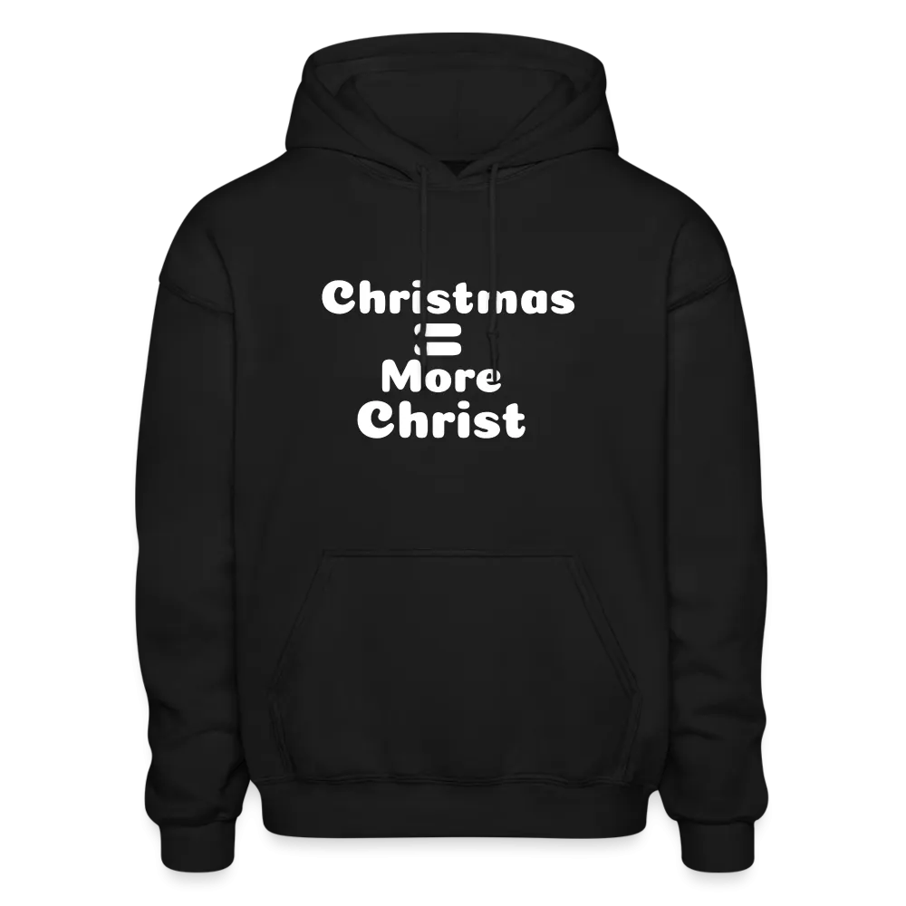 Gildan Heavy Blend Adult Hoodie with a message of Christmas