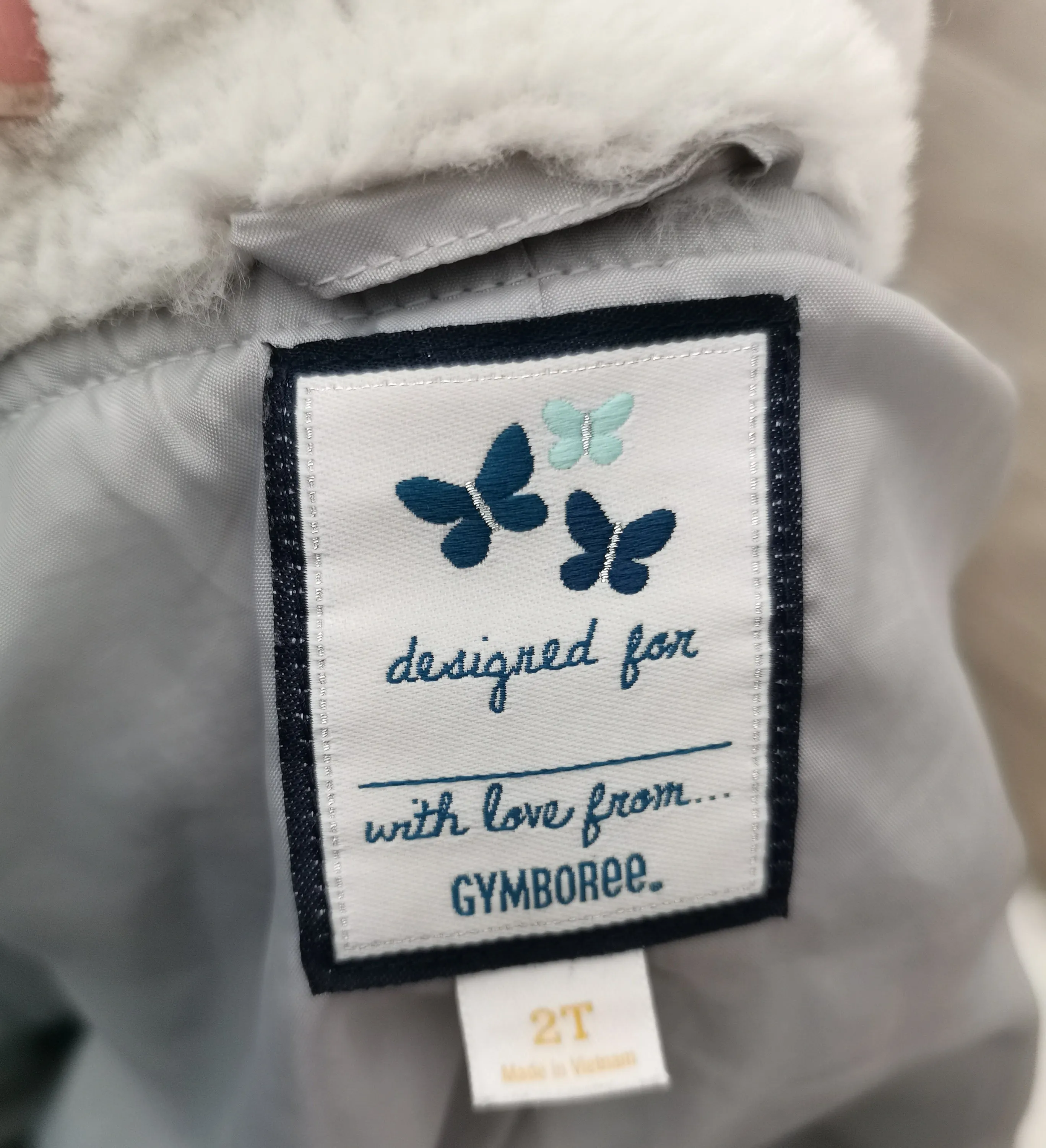 GIRL SIZE 2 YEARS - GYMBOREE, Light Grey Dress Coat EUC B28