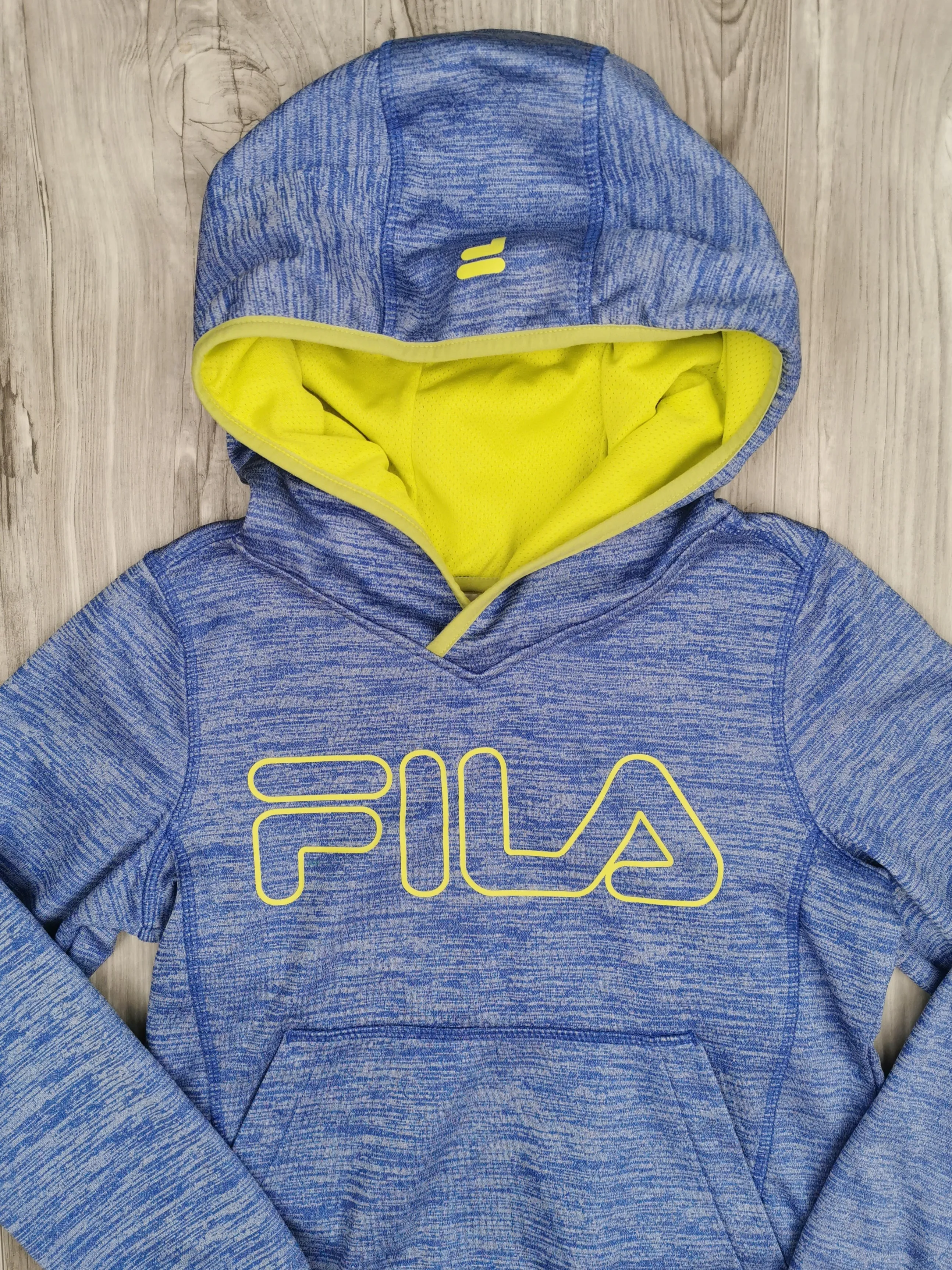 GIRL SIZE LARGE (10/12 YEARS) - FILA, Athletic Pullover Hoodie VGUC B36
